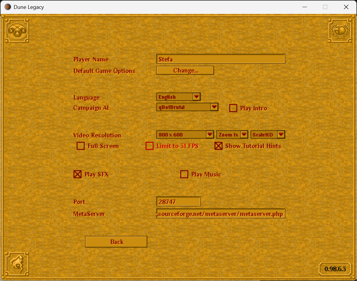 New FPS limit option in settings menu